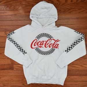 Hooded coca-cola sweatshirt